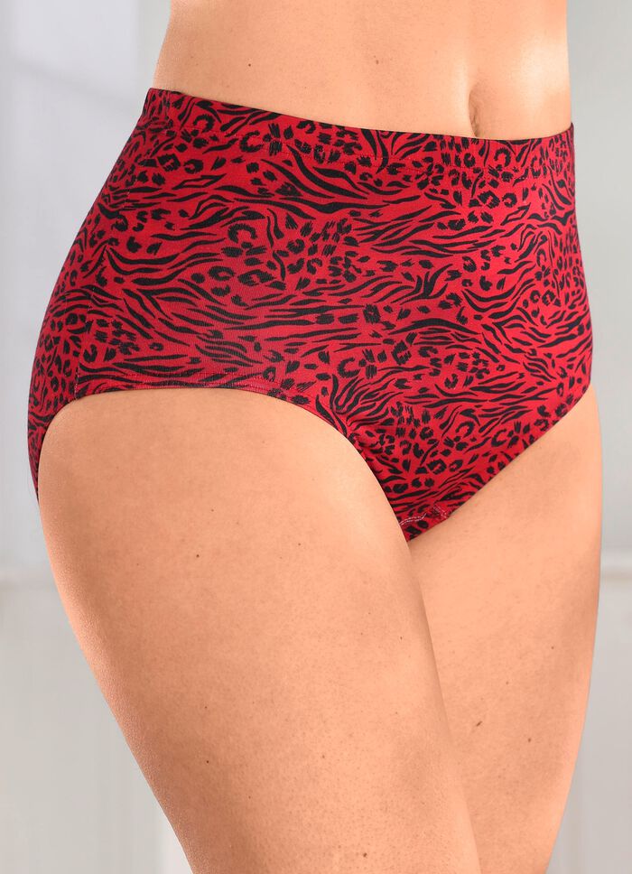 Verpakking van vier slips met elastische tailleband 