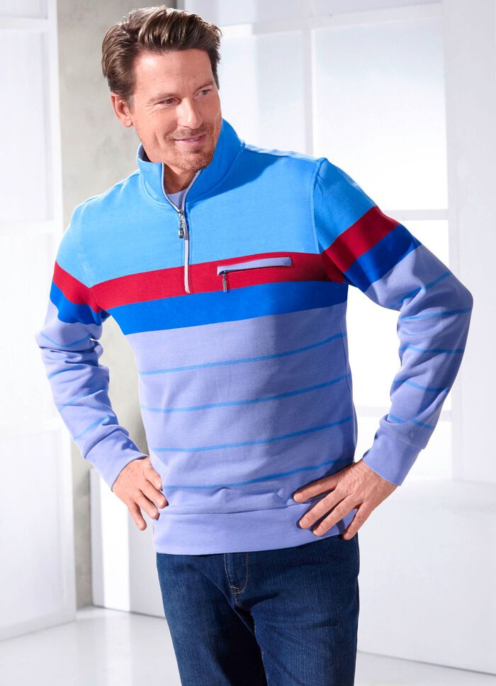 Troyer met borstzak met ritssluiting 