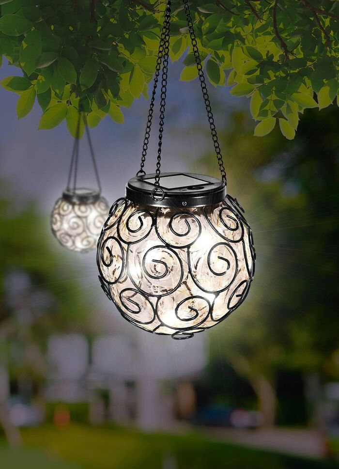 Hangbal op zonne-energie 