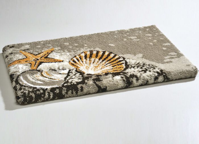 GRUND badkamerset met antislip latex achterkant ZAND