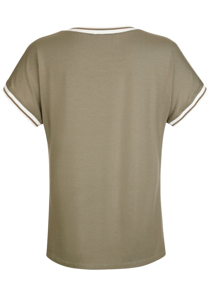 Shirt met alloverdessin 