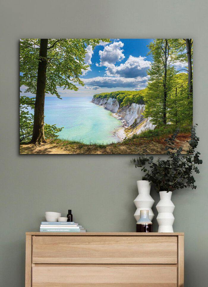 Foto "Krijtrotsen aan de kust van de Oostzee op het eiland R&uuml;gen" 