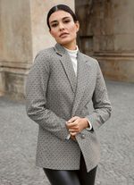 Blazer met grafisch ontwerp 