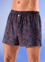 Vierpack boxershorts met knoopsluiting 