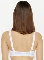 Set van twee bh's met kanten inzetstukken 1X MARINE, 1X WEISS