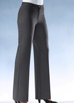 Broek in een chique zakelijke stijl D.GRIJS GEM.