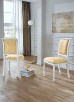 Eetkamerstoelen met massief beukenhouten frame 