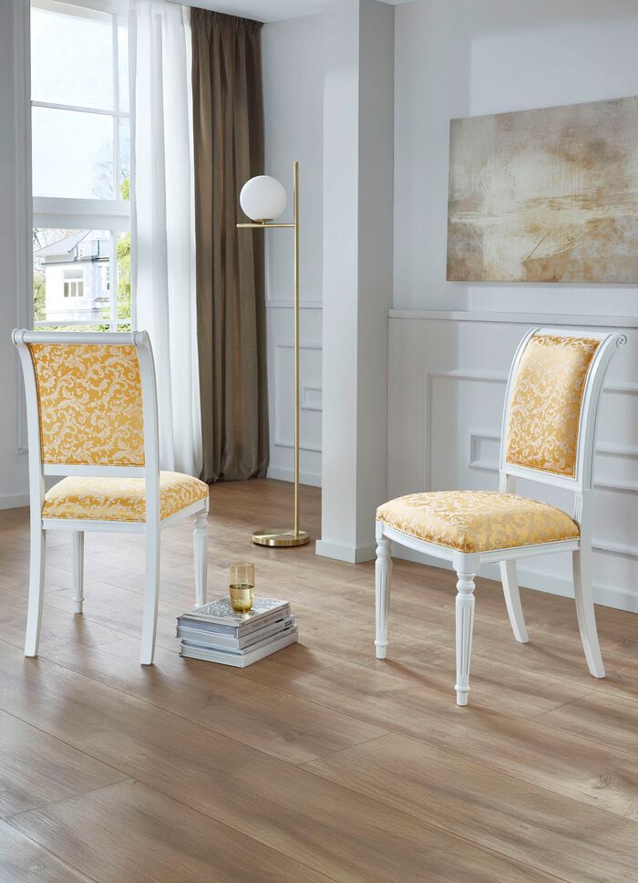 Eetkamerstoelen met massief beukenhouten frame 