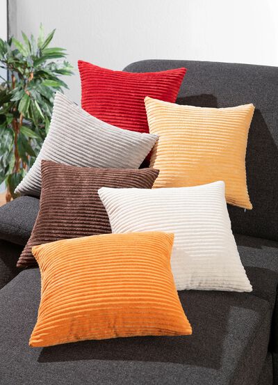 Zachte kussensloop met ritssluiting 