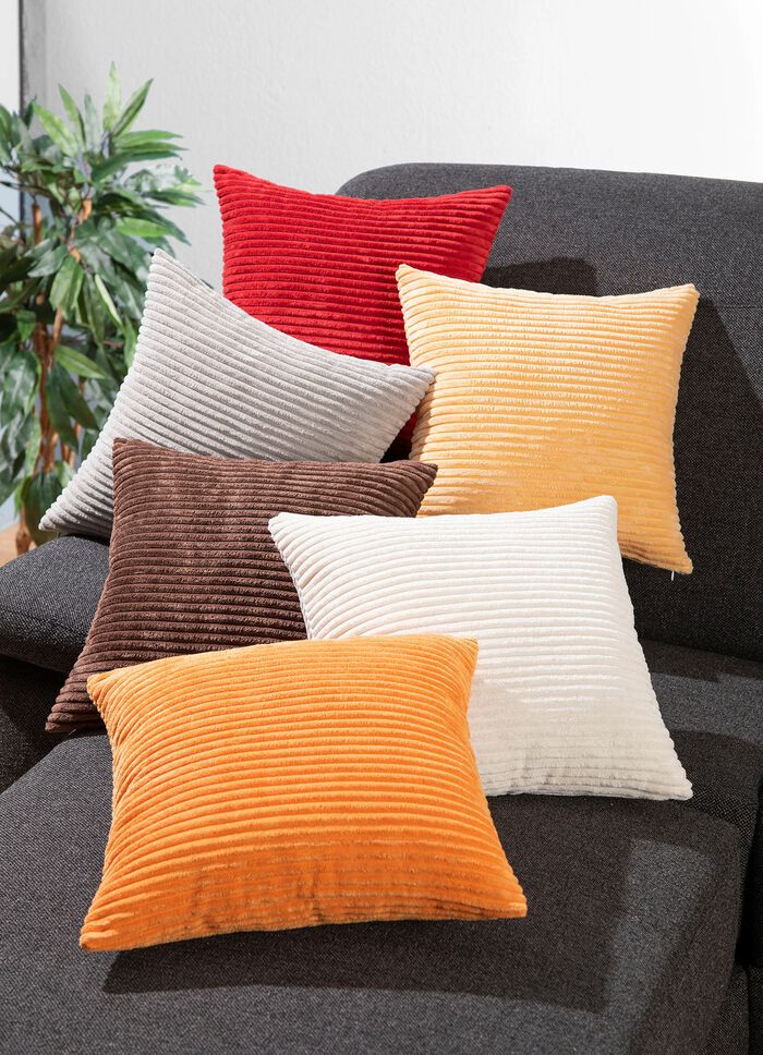 Zachte kussensloop met ritssluiting 