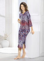 Huisjurk met randprint 