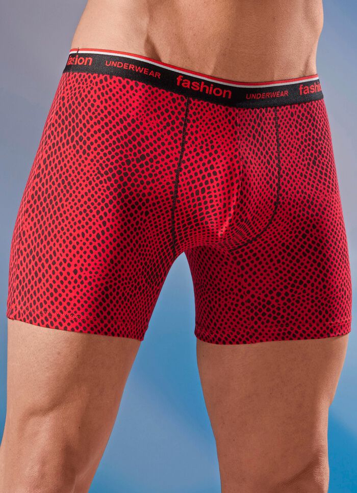 Set van vier broeken met elastische tailleband 