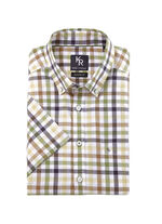 Shirt GRÜN-MARINE KARIERT
