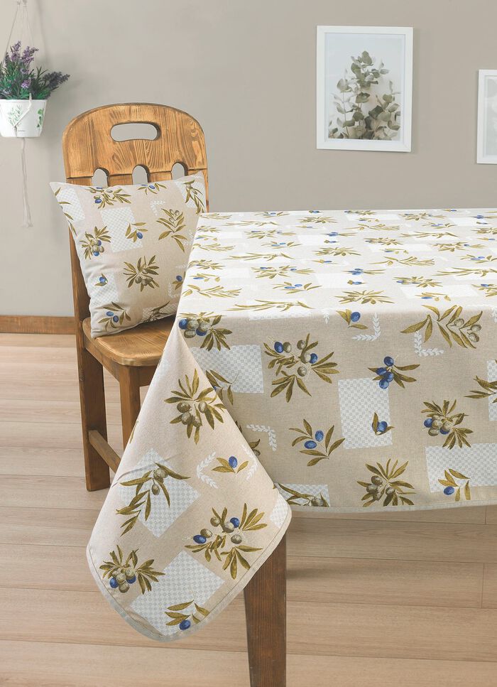 Tafel- en kamerdecoratie met vlekwerende afwerking 