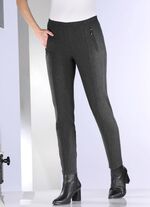 Broek met zakken met ritssluiting 