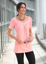 V-hals tuniek in 2 kleuren ROS&Eacute;