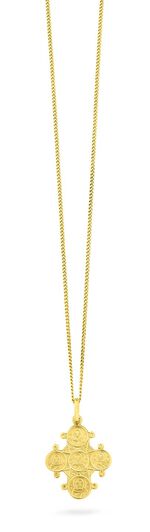 Dagmar kruishanger die aan beide kanten gedragen kan worden 