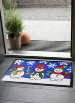 Sneeuwpop deurmat 