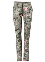 Broek met trendy dessin 