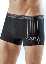 Verpakking met vier boxershorts, effen, met print 