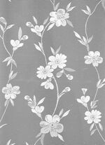 Zwaluwstaartbloemrank met staafdraad 