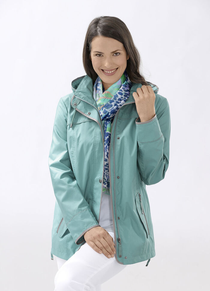 Functioneel jack met ritssluiting aan de zijsplitten PACIFIC