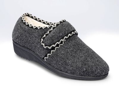 Gezellige pantoffels met zachte voering 