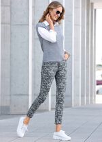 Jeans met camouflagepatroon 