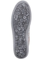 Gemini sneakers gemaakt van deels gebloemd rundleer TAUPE-MULTICOLOR