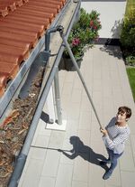 Gotenreiniger Maxi voor werkhoogtes tot 4,5 m 