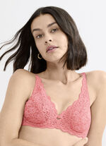 Triumph Amourette beugelbeha van delicate elastische kant FLAMINGO