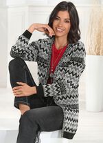 Vest met fijne structuren 