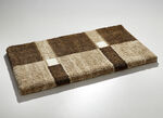 Halfrond tapijt BEIGE-BRUIN