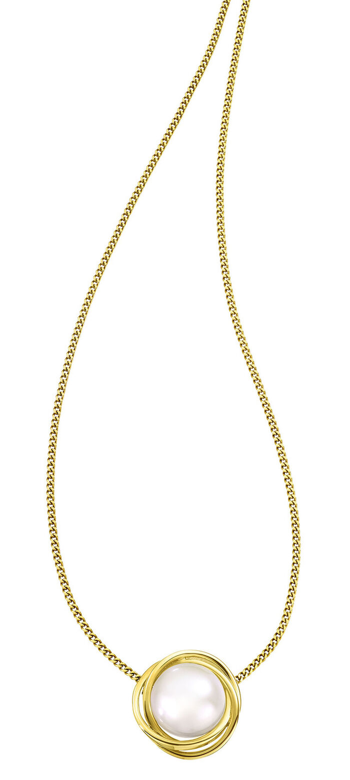 Bouton-kettinghanger met cultivéparel 