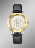 Quartz dameshorloge met 3 verwisselbare bezels 