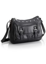 Tas met klinknagels ZWART