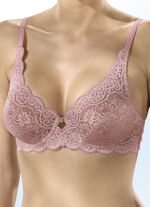 Triumph Amourette beugelbeha met elastische kant OUDROZE