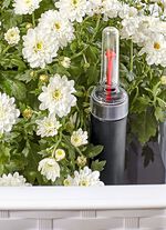 Plantenbak in moderne rotan-look 