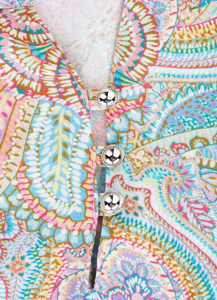 Slip-on blouse gemaakt van viscose 