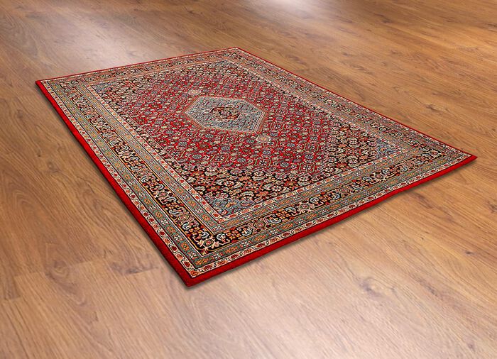 Handgetufte bruggen en tapijten van 100% scheerwol 