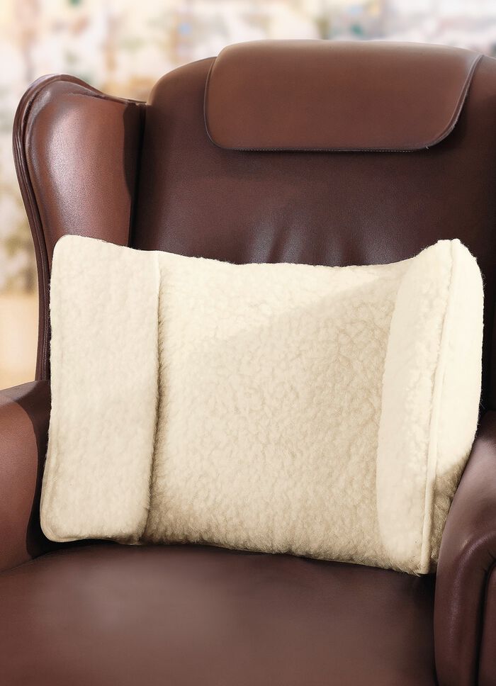 Het rondomlopende zitkussen ondersteunt uw rug in de lendenstreek 