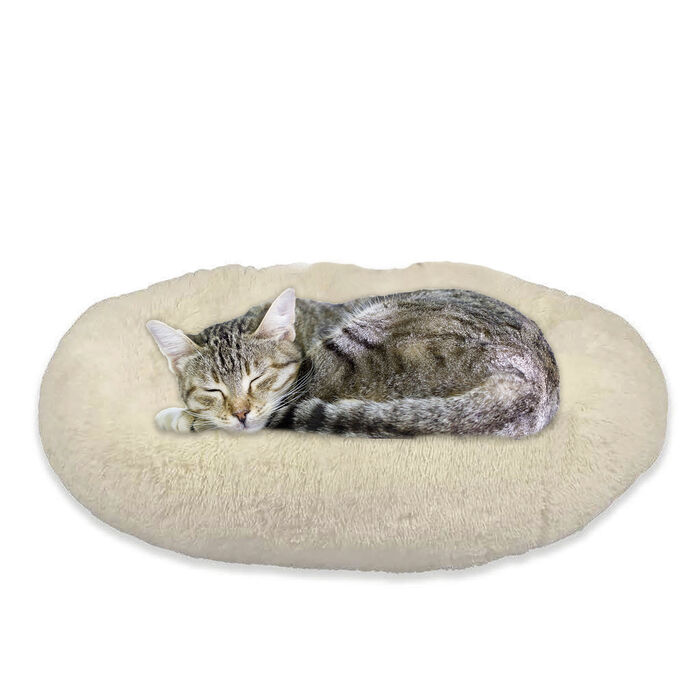 Ultrazacht honden-/kattenmandje van premium pluche 