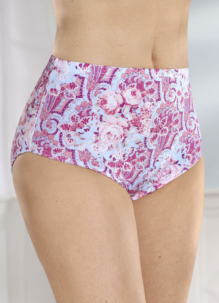 Set van vier slips met elastische band 
