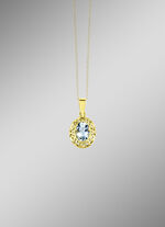 Hanger o. K goud 375/- 