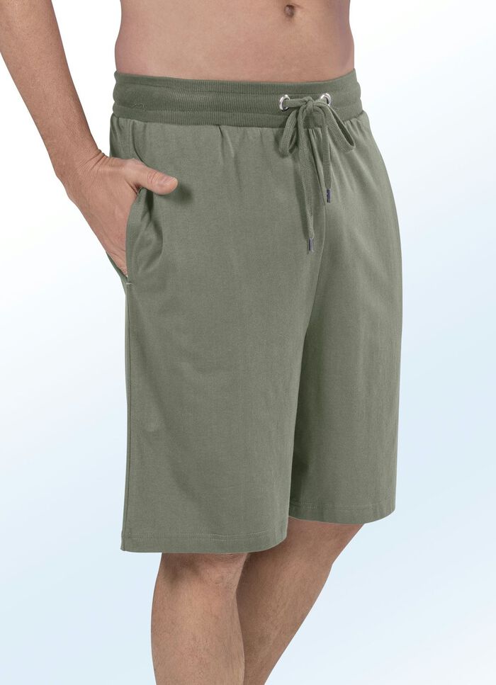 Set met twee pyjama- en vrijetijdsbroeken, knielang 