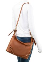 Laurina, tas, dames, met afneembare, verstelbare schouderband COGNAC