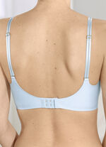 Aangenaam lichte Naturana-bh met voorgevormde cups BLAUW