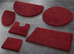 Zachte badkamerset, van het merk Grund ROOD