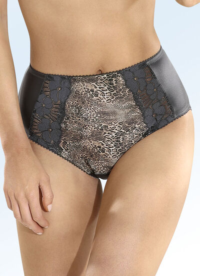 Miss Mary-slip met elastische kanten inzetstukken 