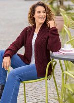 Cardigan met parelaccenten 